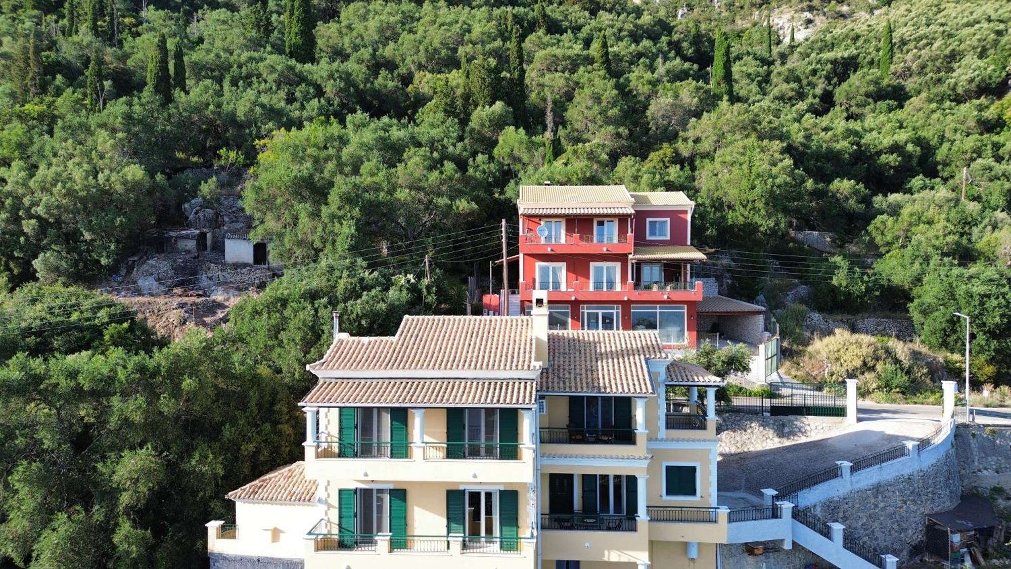 Ferienwohnung Mariza'S View House Lákones Exterior foto