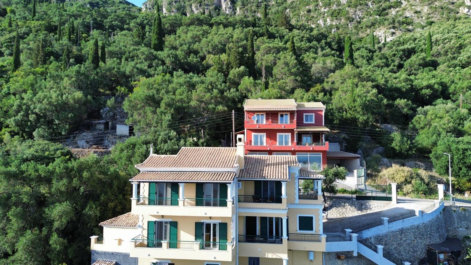 Ferienwohnung Mariza'S View House Lákones Exterior foto
